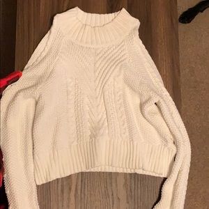 Boutique Cold shoulder sweater